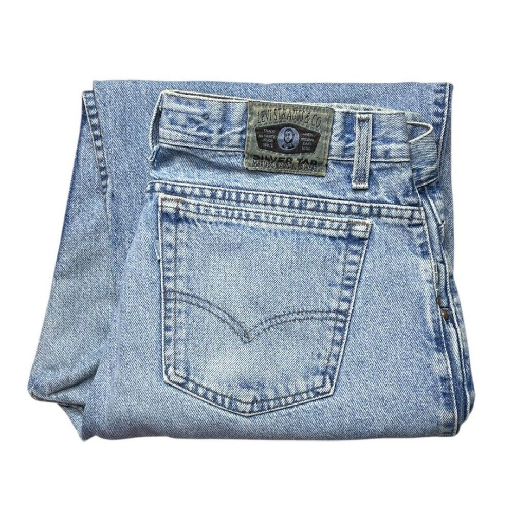 Levi’s Men’s Silver Tab Loose Fit Jeans | Size W36 L34 - Picture 3 of 5